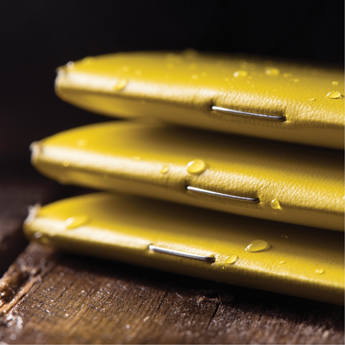 All-Weather Notebook, Soft Cover, Yellow, 48 Pages, 4-5/8" W x 7" L Moffatt Supply & Specialties