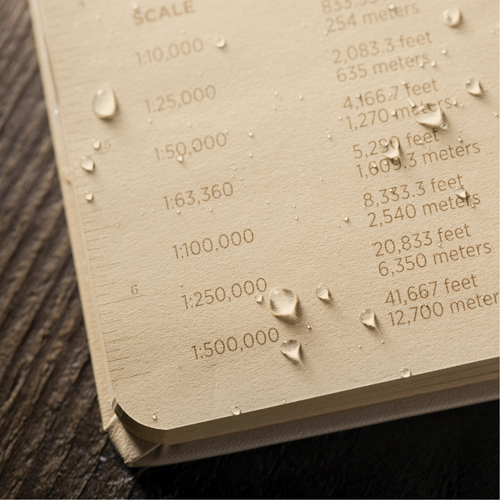 Livre reli&eacute;, Couverture rigide, Havane, 160 Pages, 4-5/8" , 7-1/4"  Moffatt Supply & Specialties