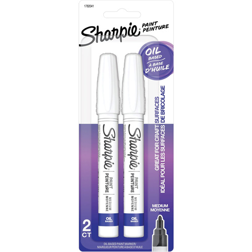 Paint Marker, Liquid, White Moffatt Supply & Specialties