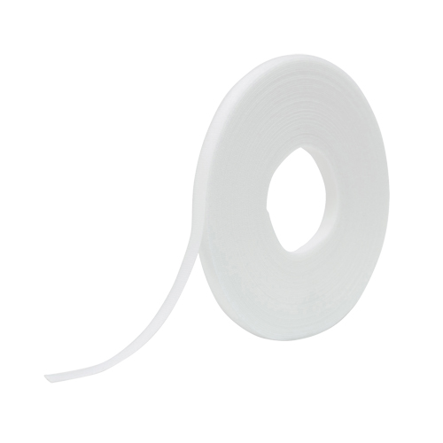 One-Wrap&reg; Fastener Tape, Hook & Loop, 25 yds x 1/2", Self-Grip, White Moffatt Supply & Specialties