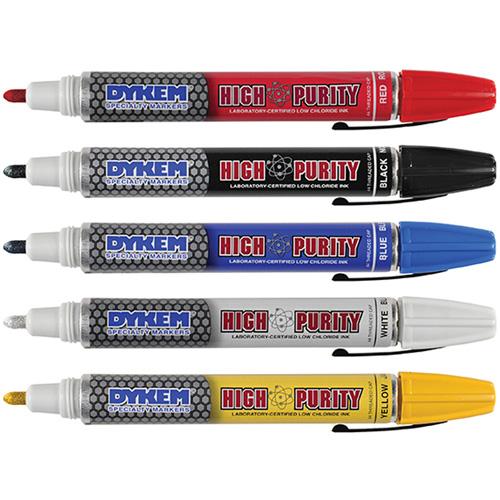 Felt Tip Paint Marker, Liquid, White Moffatt Supply & Specialties