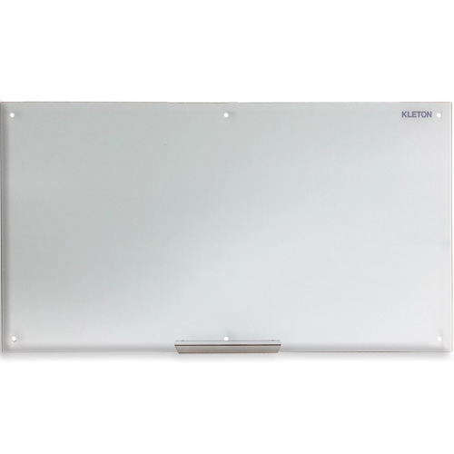 Glass Dry-Erase Board, Magnetic, 96" W x 48" H Moffatt Supply & Specialties