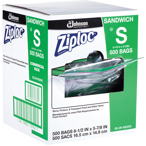 Ziploc&reg; Sandwich Bags Moffatt Supply & Specialties