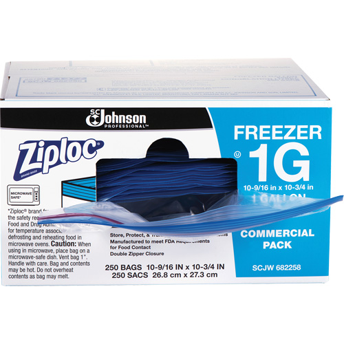 Sacs de cong&eacute;lation Ziploc Moffatt Supply & Specialties