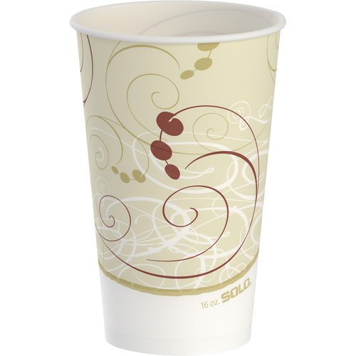 Dart&reg; Solo&reg; Waxed Disposable Cup, Paper, 16 oz., Multi-Colour Moffatt Supply & Specialties