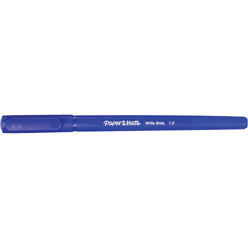 Paper Mater&reg; Write Bros&reg; Ball Point Pen, Blue, 1 mm Moffatt Supply & Specialties