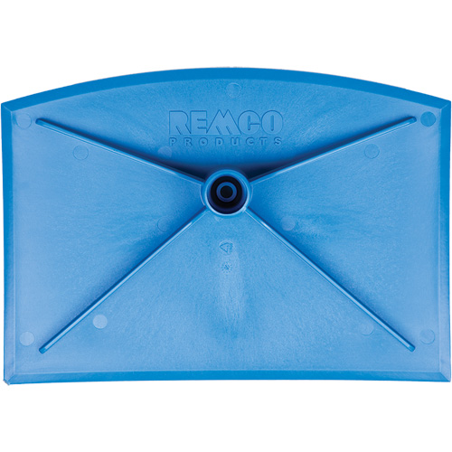 Food Hoe Head, Blue, 8" W x 11-1/4" L Moffatt Supply & Specialties