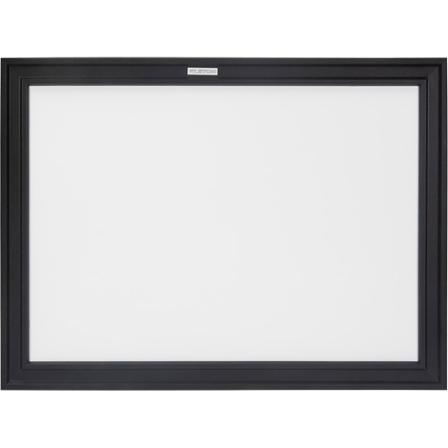 Black MDF Frame Whiteboard, Dry-Erase/Magnetic, 24" W x 18" H Moffatt Supply & Specialties