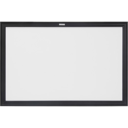Black MDF Frame Whiteboard, Dry-Erase/Magnetic, 36" W x 24" H Moffatt Supply & Specialties