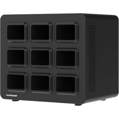 KwikBoost EdgePower&reg; 9-Bay Base Charging Station Moffatt Supply & Specialties