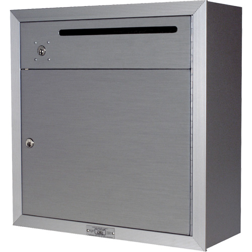 Collection Box, Surface -Mounted, 12-3/4" x 16-3/8", 2 Doors, Aluminum Moffatt Supply & Specialties