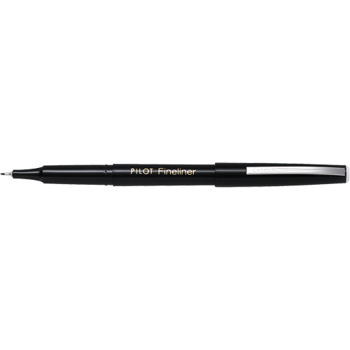 Fineliner Pen, Black, Fine Tip Moffatt Supply & Specialties