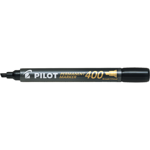 Marqueur permanent 400, Noir, Pointe Ciseau Moffatt Supply & Specialties