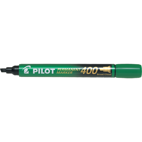 400 Permanent Marker, Green, Chisel Tip Moffatt Supply & Specialties