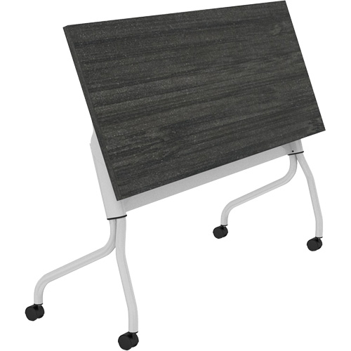 Table de formation &agrave; dessus rabattable Newland, 24" lo x 60" la x 29-1/2" h, Brun fonc&eacute; Moffatt Supply & Specialties