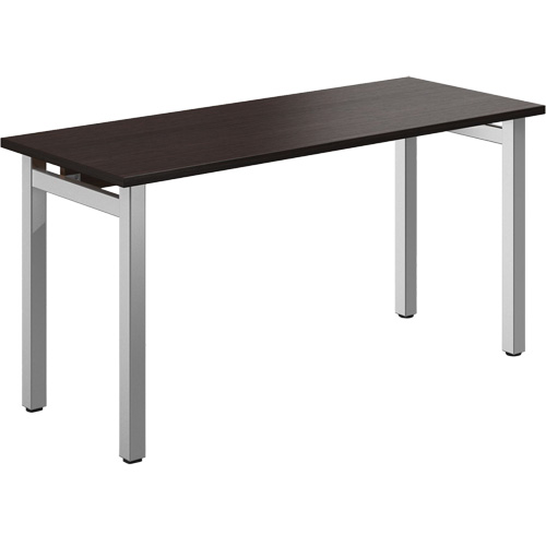 Table bureau Newland, 29-7/10" lo x 60" la x 29-3/5" h, Brun fonc&eacute; Moffatt Supply & Specialties