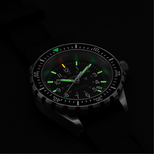 Large Diver's Quartz Watch, Digital, Battery Operated, 41 mm, Black Moffatt Supply & Specialties