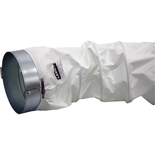 Trousse de canalisation de distribution blanc 12" x 12", adaptateur et bride Moffatt Supply & Specialties