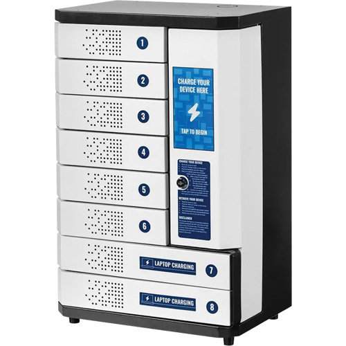 KwikBoost&reg; 8-Bay Self-Service Charging Locker Moffatt Supply & Specialties
