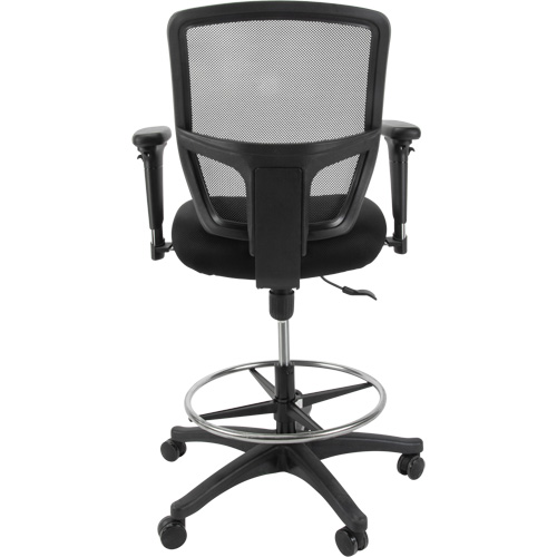 Tabouret de travail en maille, Mobile, Ajustable Hauteur, Capacit&eacute; 450 lb Moffatt Supply & Specialties