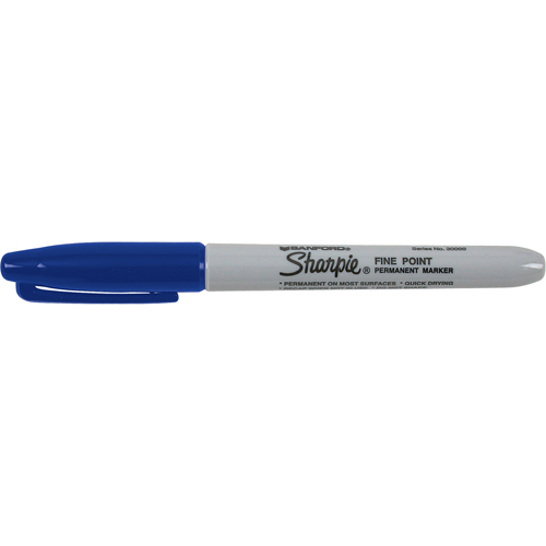 Permanent Markers - #15, Fine, Blue Moffatt Supply & Specialties