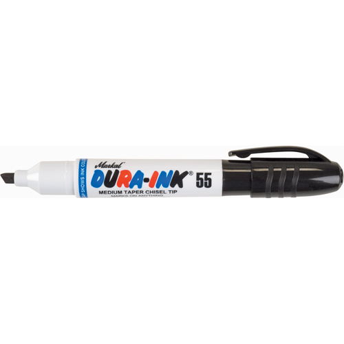 Dura-Ink&reg; 55 Permanent Marker, Chisel, Black Moffatt Supply & Specialties