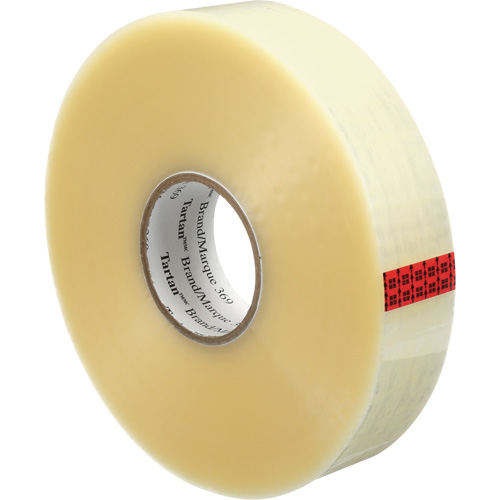 Tartan 369 Box Sealing Tape, Acrylic Adhesive, 1.6 mils, 48 mm (1-22/25") x 914 m (2998') Moffatt Supply & Specialties
