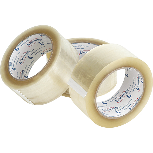 Box Sealing Tape, Hot Melt Adhesive, 1.6 mils, 50 mm (2") x 100 m (328') Moffatt Supply & Specialties
