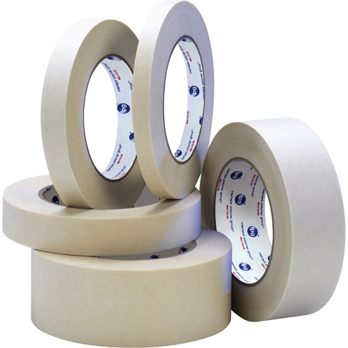 General Purpose Masking Tape, 72 mm (3") x 55 m (180'), Tan Moffatt Supply & Specialties
