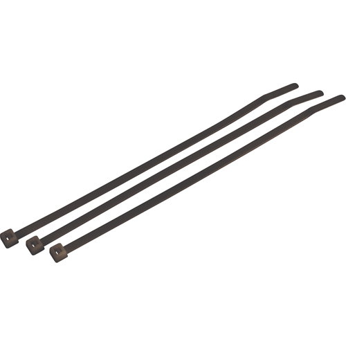 Bar-Lok&reg; Cable Ties, 7-1/2" Long, 50lbs Tensile Strength, Black Moffatt Supply & Specialties