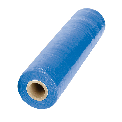 Film &eacute;tirable, Calibre 80 (20,3 microm&egrave;tres), 18" x 1000', Bleu Moffatt Supply & Specialties