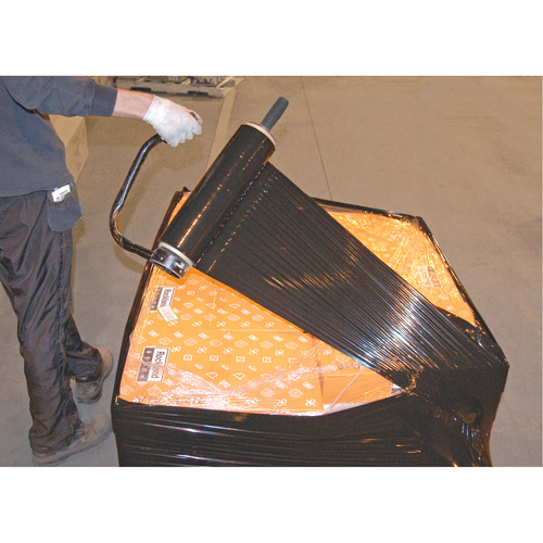 Film &eacute;tirable, Calibre 80 (20,3 microm&egrave;tres), 18" x 1000', Noir opaque Moffatt Supply & Specialties