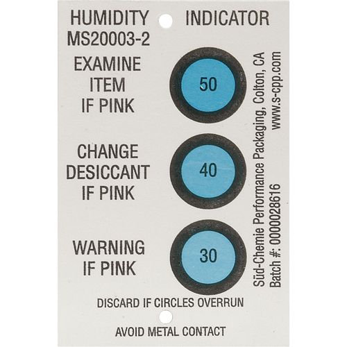 Indicateurs d'humidit&eacute; Moffatt Supply & Specialties