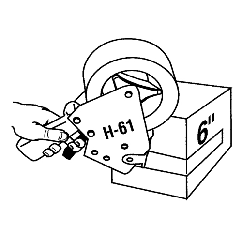 Ruban extensible, &eacute;paisseur 5 mils, 38,1 mm (1-1/2") x 55 m (180')  Moffatt Supply & Specialties