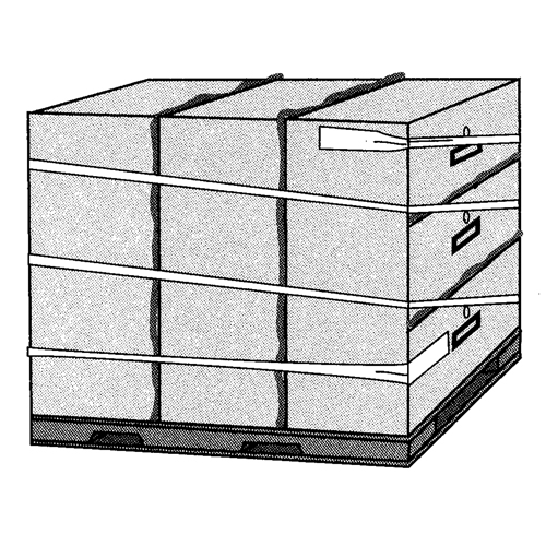 Ruban extensible, &eacute;paisseur 5 mils, 38,1 mm (1-1/2") x 55 m (180')  Moffatt Supply & Specialties