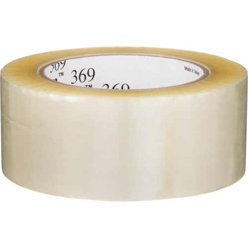 Tartan 369 Box Sealing Tape, Acrylic Adhesive, 1.6 mils, 48 mm (1-22/25") x 100 m (328') Moffatt Supply & Specialties