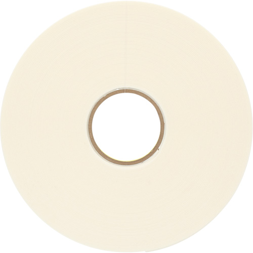 Double Coated Polyethylene Foam Tape 4466, 12.7 mm (1/2") W, 62 mils, Polyethylene Moffatt Supply & Specialties
