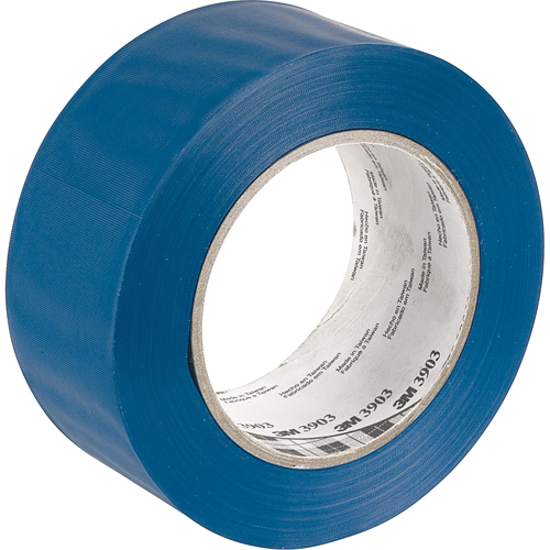 Rubans adh&eacute;sifs en vinyle 3903, 50 mm (2") la x 45,5 m (149,25') lo, 6,3 mils, Bleu Moffatt Supply & Specialties