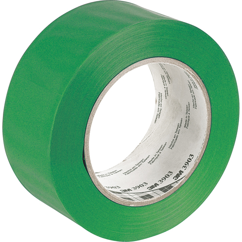 Rubans adh&eacute;sifs en vinyle 3903, 50 mm (2") la x 45,5 m (149,25') lo, 6,3 mils, Vert Moffatt Supply & Specialties
