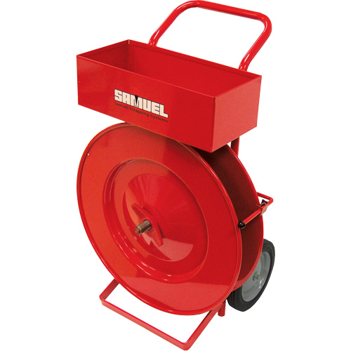 Distributeur de feuillards, Feuillard Polyester/Acier/Polypropyl&egrave;ne, Dia de noyau 16", largeur de rouleau 2,875" Moffatt Supply & Specialties