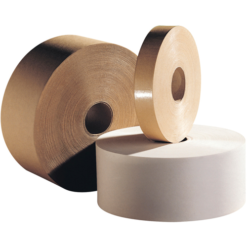 Gummed Tapes - Standard Tape, 60 mm (2-9/25") x 182.88 m (600'), Kraft Moffatt Supply & Specialties