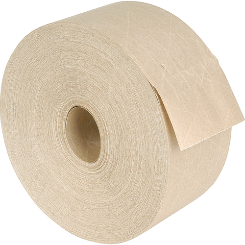 Reinforced Gummed Tape, 60 mm (2-9/25") x 137.2 m (450'), Kraft Moffatt Supply & Specialties