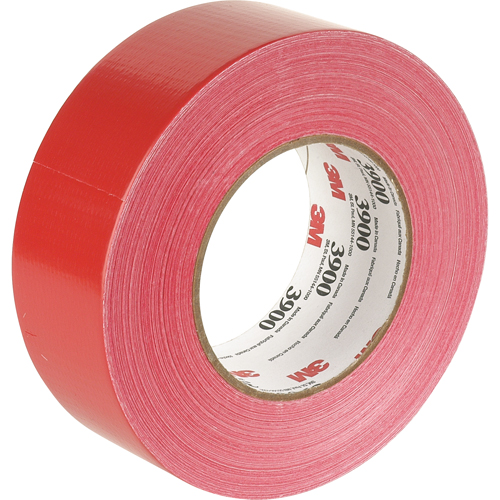 3900 Multi-Purpose Duct Tape, 8 mils, Red, 48 mm (2") x 55 m (180') Moffatt Supply & Specialties
