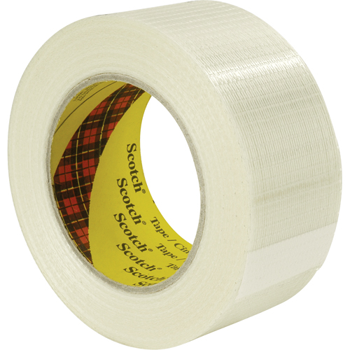 Scotch&reg; Bi-Directional Filament Tape 8959, 5.7 mils Thick, 50 mm (2") x 50 m (164')  Moffatt Supply & Specialties