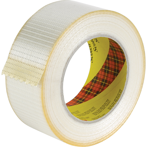 Scotch&reg; Bi-Directional Filament Tape 8959, 5.7 mils Thick, 72 mm (3") x 50 m (164')  Moffatt Supply & Specialties