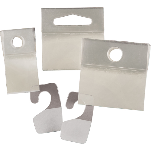 &eacute;tiquettes &agrave; oeillet pour pr&eacute;senter la marchandise Moffatt Supply & Specialties