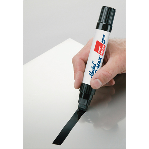 Pro-Max&reg; Paint Markers, Liquid, White Moffatt Supply & Specialties