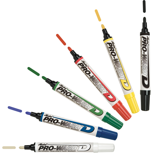 Paint-Riter&reg;+ Water Removable Paint Marker, Liquid, Red Moffatt Supply & Specialties