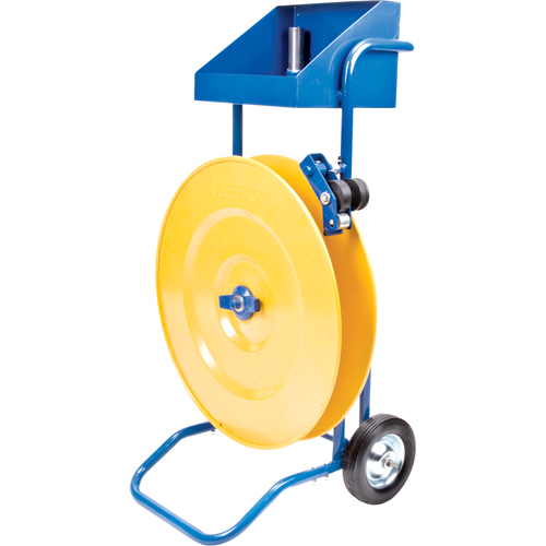 Distributeur de feuillards, Feuillard Polyester/Acier/Polypropyl&egrave;ne, Dia de noyau 16"/8", largeur de rouleau 3"/8"/6" Moffatt Supply & Specialties