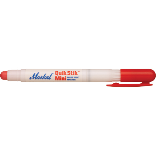 Mini marqueur de peinture Quik Stik, B&acirc;ton plein, Rouge Moffatt Supply & Specialties